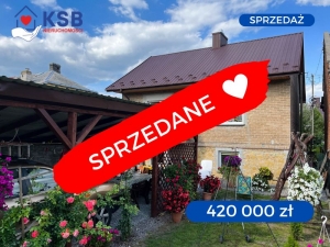 Do sprzedania dom 102m2, zadbana działka 397m2