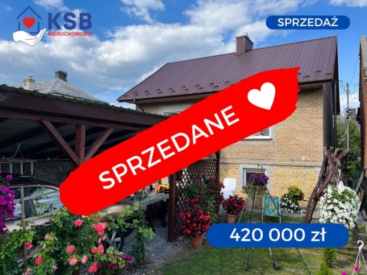 Do sprzedania dom 102m2, zadbana działka 397m2