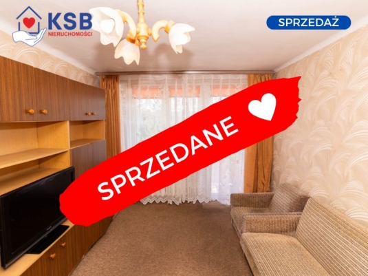 Przytulne, widne mieszkanie, 2 pokoje, Osiedle Słoneczne – 39,8m2