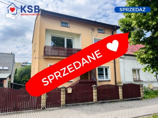 Przestronny dom 116m2 + garaż, działka 338m2 – ul. Sandomierska w Ostrowcu Św.