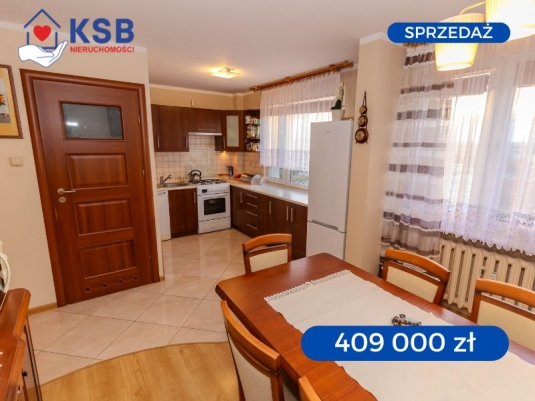 Widne, przestronne mieszkanie z klimatyzacją - 3 pokoje - 68,93m2 - Osiedle Pułanki