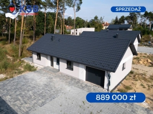 Nowoczesny dom w otoczeniu zieleni w centrum miasta – 107,17m2 + 40m2 – ul. Żeromskiego, Ostrowiec Św.