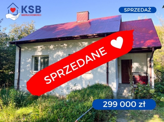 Przytulny dom 92m2 z dużą działką 5300m2, prywatny las