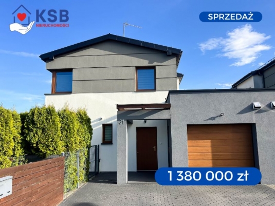 Nowoczesny, widny dom 103,5m2 + garaż, działka 563m2 – Osiedle Sielanka - Tarnowskie Góry