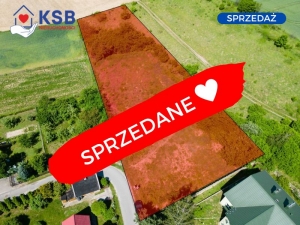 Przestronna działka pod budowę domu – 2611m2 – Ostrowiec Św., ul. Zofiówka