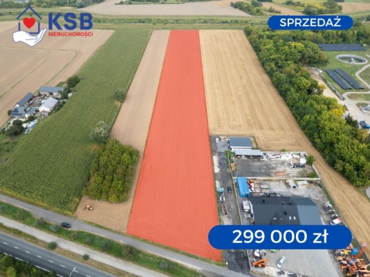 Działka rolna z potencjałem do wydania WZ - Aleja 25 Lecia Wolności - 1,66ha