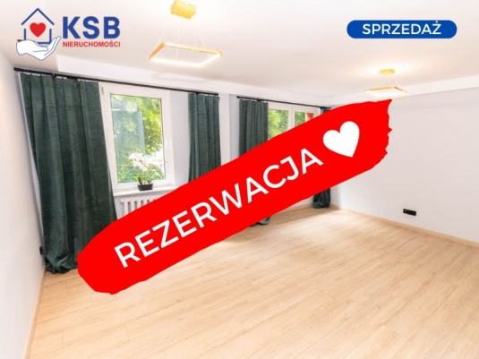 Dwustronne mieszkanie po remoncie, 1 piętro! – 2 pokoje – 45,3m2