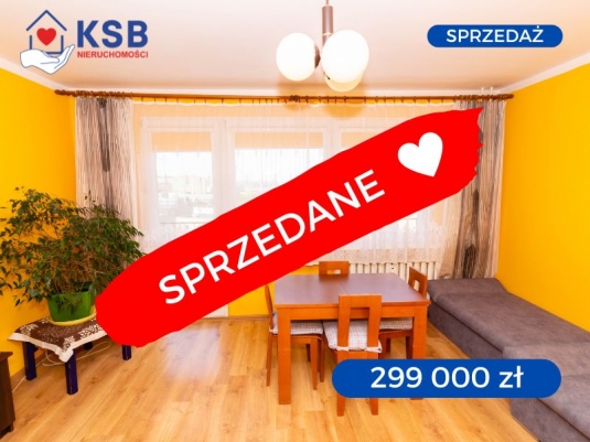 Przestronne, widne mieszkanie - 4 pokoje - Osiedle Ogrody - przy bazarku - 68,92m2