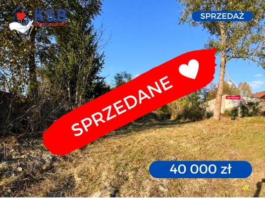 Działka rolno-budowlana w Janiku - 2784m2