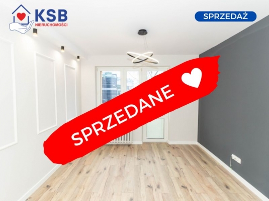 Widne mieszkanie po remoncie na 1 piętrze, w centrum - 4 pokoje - 61m2