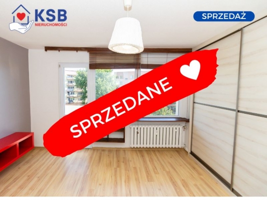 Kawalerka do remontu z balkonem - 3 piętro, Osiedle Stawki – 35,58m2