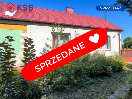 Okazja! Do sprzedania dom w Kunowie - 90m2, działka 3317m2