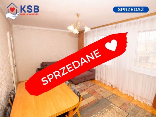 Przestronne mieszkanie - Osiedle Ogrody – 3 pokoje, parter – 59,40m2