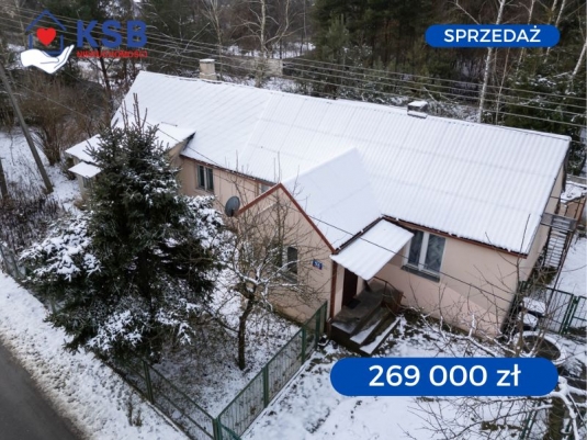 Dom w Chmielowie 76,9m2 + domek gościnny - działka 1900m2